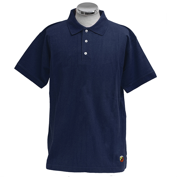 ABARTH Old Emblem Polo Shirts(Navy)