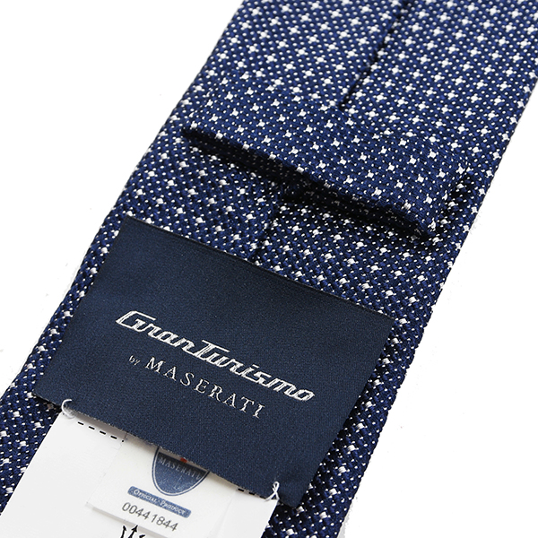 MASERATI Blue Tie with Trident