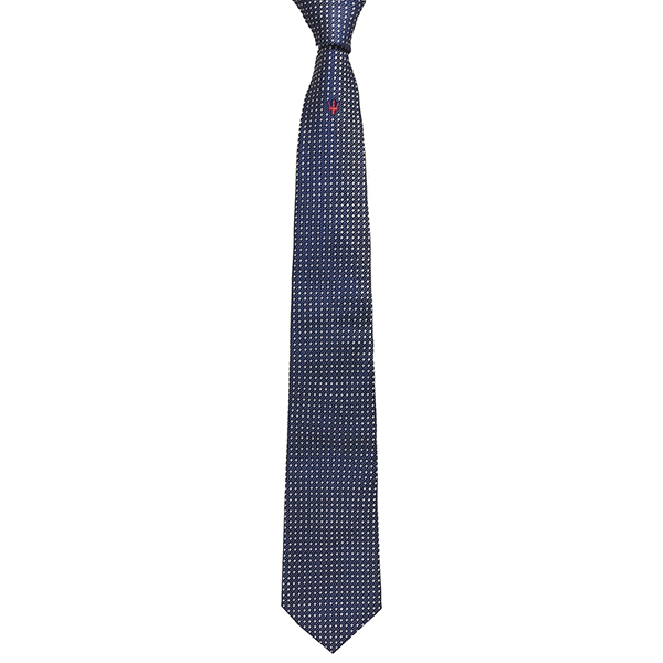 MASERATI Blue Tie with Trident