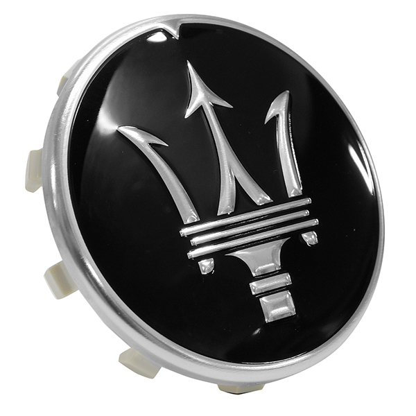 MASERATI Genuine Wheel Hub Cap (Black/Chrome)<br><font size=-1 color=red>04/05到着</font>