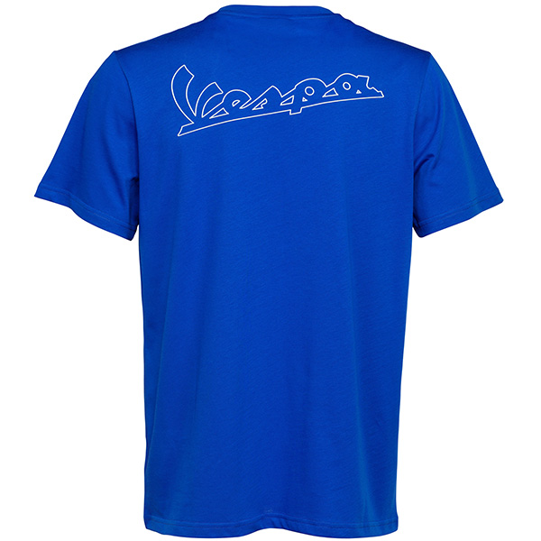 Vespa Official T-Shirts(Blue)