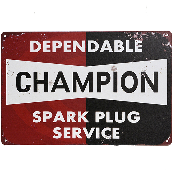 CHAMPION Vintage Sign Boad