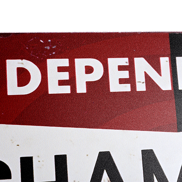 CHAMPION Vintage Sign Boad