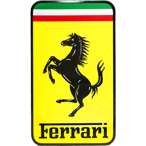 Ferrari genuine sign board (for Ferrari headquarters main gate)