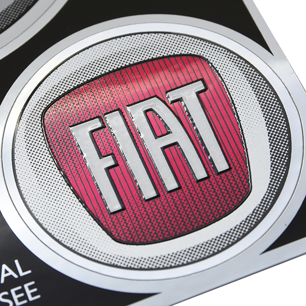 FIAT Emblem Stickers Set 2pcs-21246-