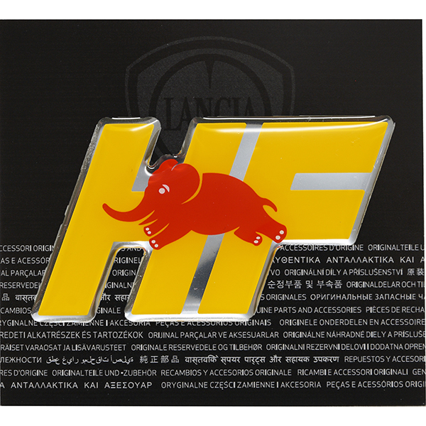 LANCIA HF Logo 3D Sticker(60mm)-21261-