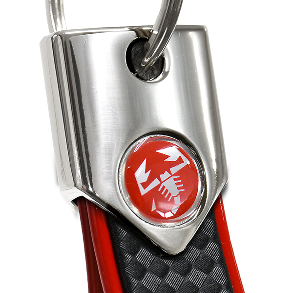 ABARTH Scorpion Keyring(Carbon Look)