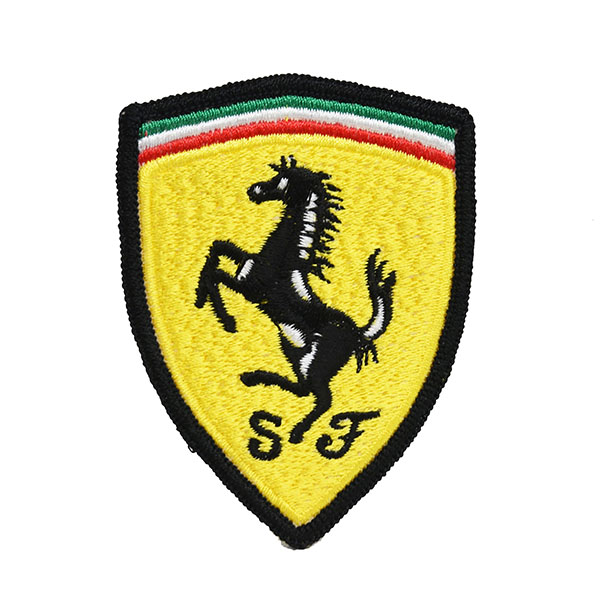 Ferrari純正SF型ワッペン (80mm×60mm)