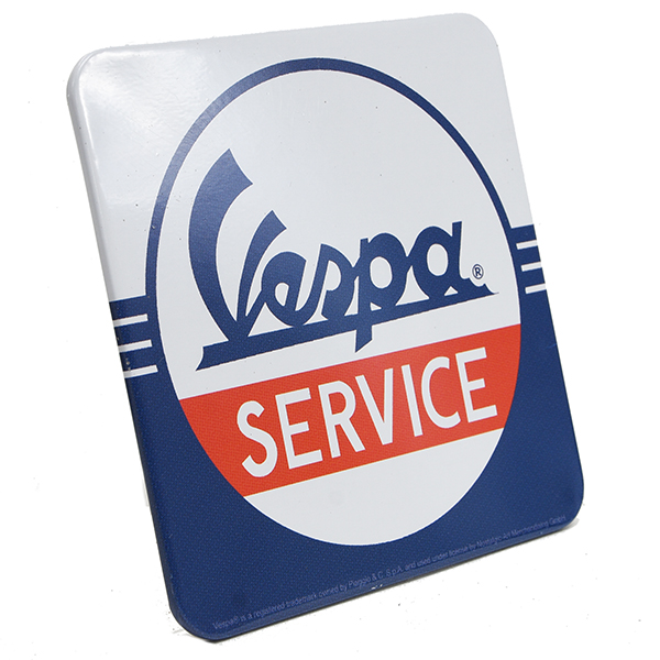 Vespa Official Metal Coaster-SERVICE-