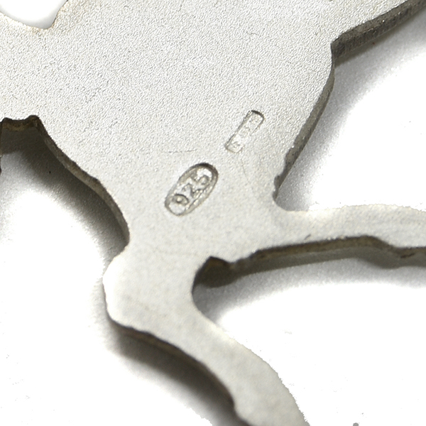 Ferrari Cavallino Sterling silver Keyring