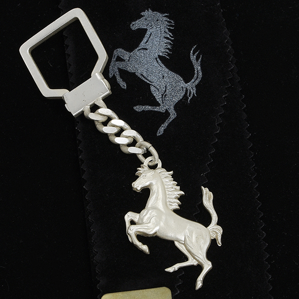 Ferrari Cavallino Sterling silver Keyring