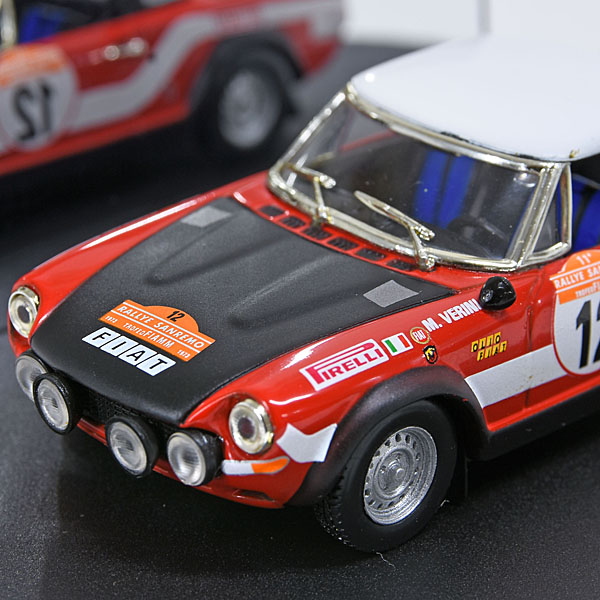1/43 FIAT 124 ABARTH Rally -1973-Miniature Model(M.Verini / A.Torriani#12)