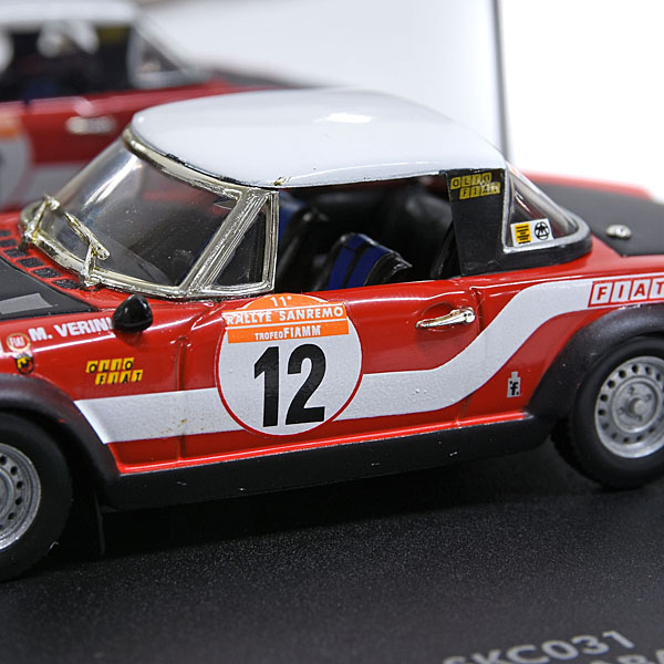 1/43 FIAT 124 ABARTH Rally -1973-Miniature Model(M.Verini / A.Torriani#12)