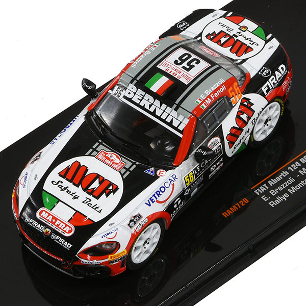 1/43 ABARTH 124 Rally Miniature Model-2019- (E.Brazzolli/M. Fenoli#56)
