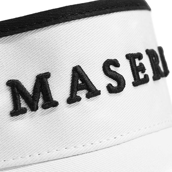 MASERATI Sun Visor(White)