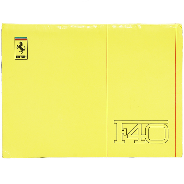 Ferrari F40 Technical Manual-European-(Original)