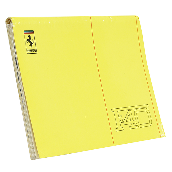 Ferrari F40 Technical Manual-European-(Original)