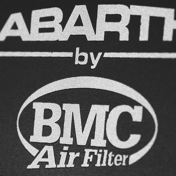 ABARTH BMC Aluminium Plate