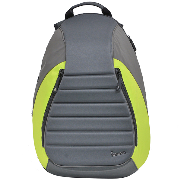 Vespa Official Back Pack(Gray/Lime)
