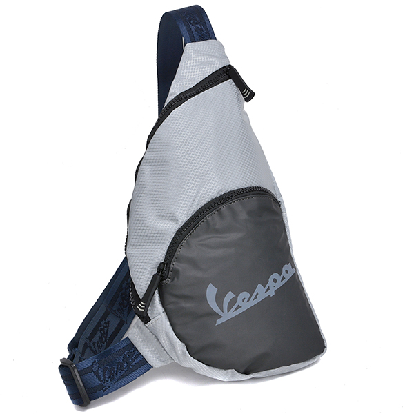 Vespa Official Shoulder Backpack(Silver/Black)