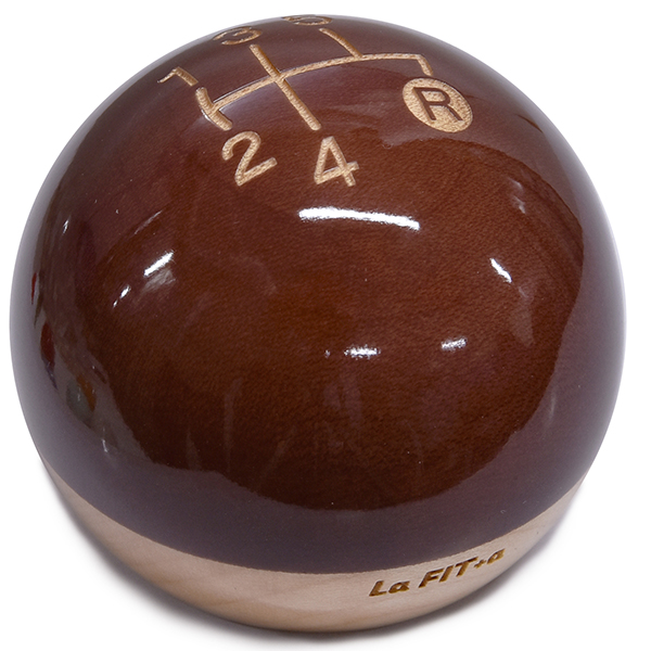 FIAT Manual Wooden Gear Knob(Brown) by La FIT+a 