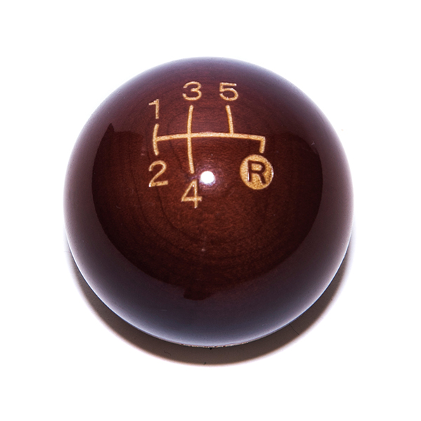 FIAT Manual Wooden Gear Knob(Brown) by La FIT+a 