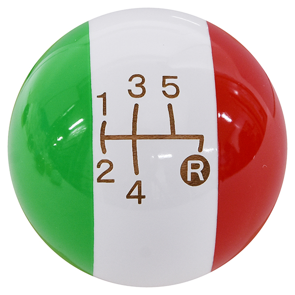 FIAT 5MT Manual Wooden Gear Knob(Tricolor) by La FIT+a 