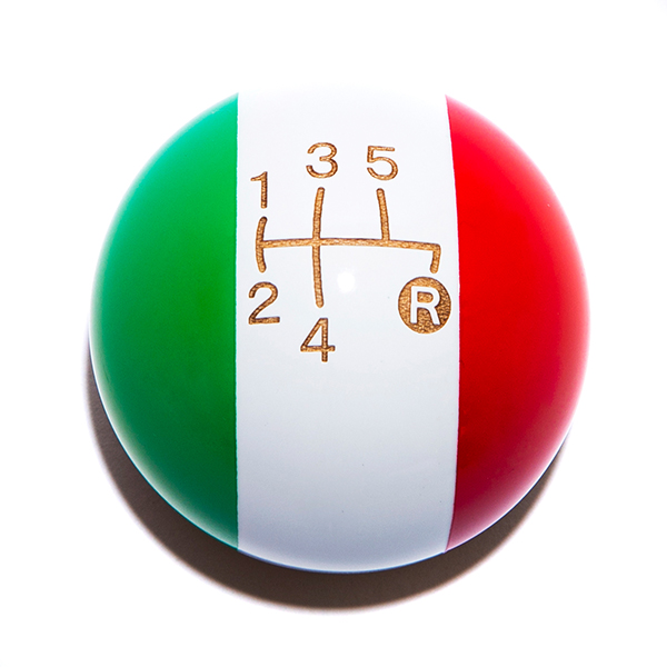 FIAT 5MT Manual Wooden Gear Knob(Tricolor) by La FIT+a 
