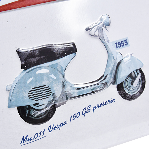 Vespa Official Sign Boad-Tow Wheels-