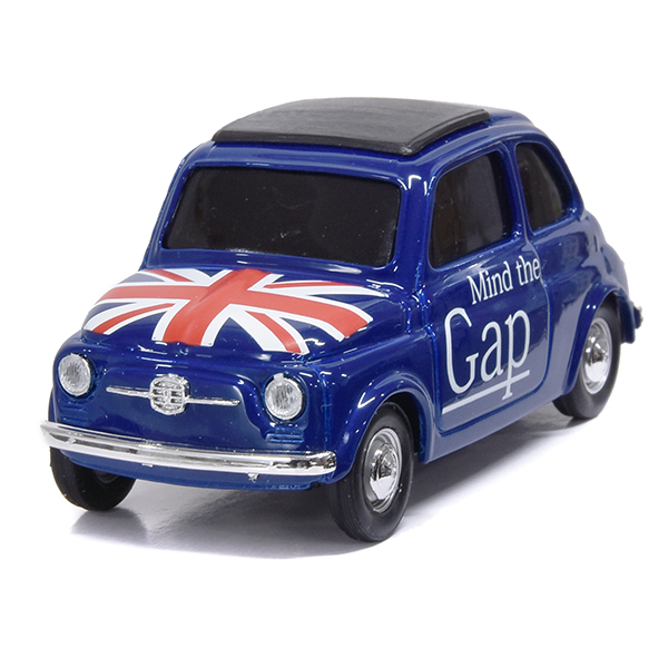 1/43 FIAT500 ミニチュアモデル(England Mind the gap - God save the Queen)