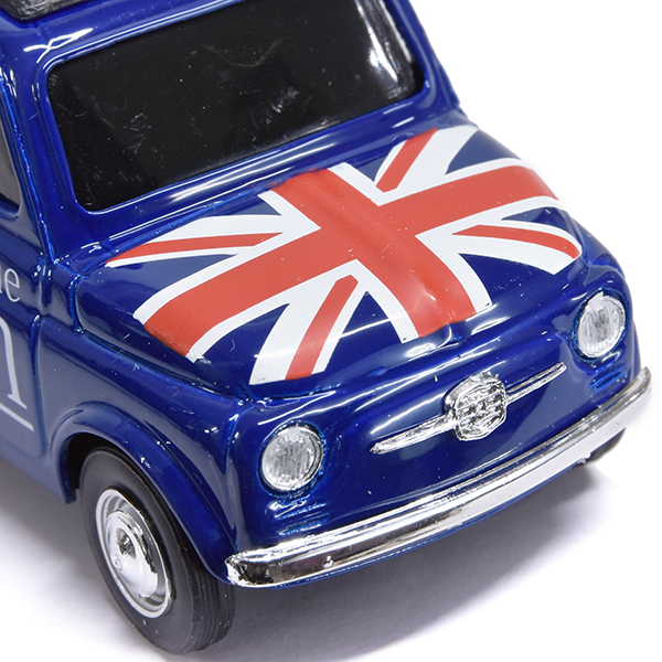 1/43 FIAT500 Miniature Model(England Mind the gap - God save the Queen)