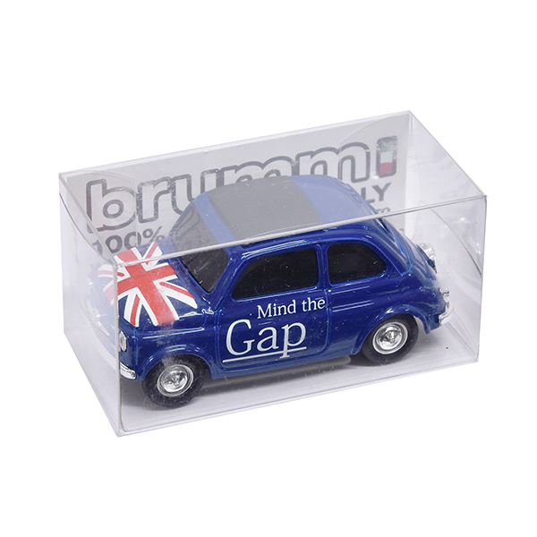 1/43 FIAT500 Miniature Model(England Mind the gap - God save the Queen)