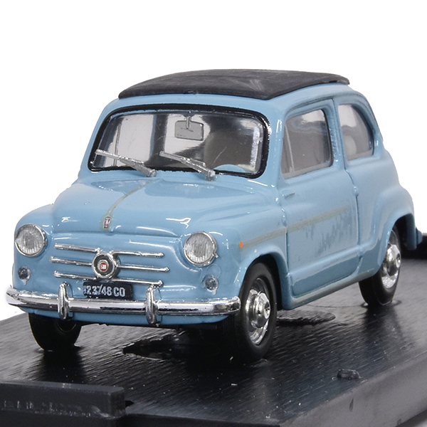 1/43 FIAT 600D Closed Cabriolet Miniature Model(Blue)