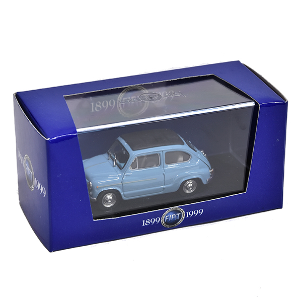 1/43 FIAT 600D Closed Cabriolet Miniature Model(Blue)