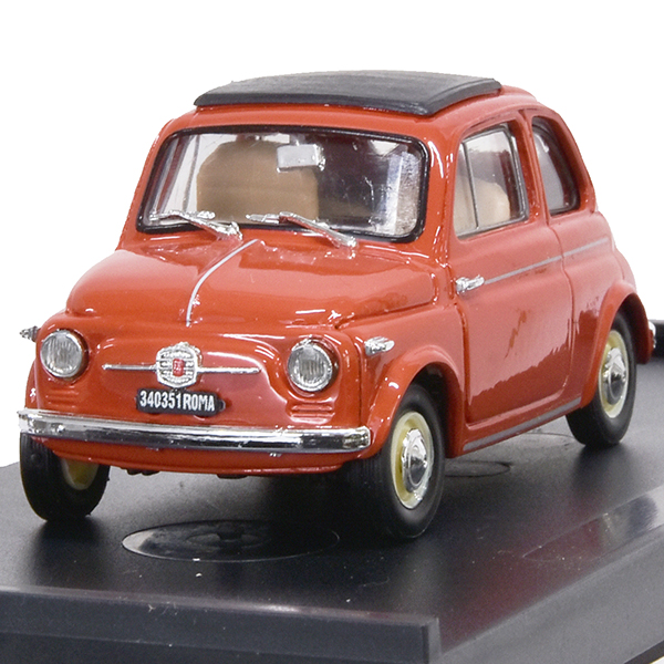 1/43 FIAT 500 Closed Miniature Model-1959-(Red)