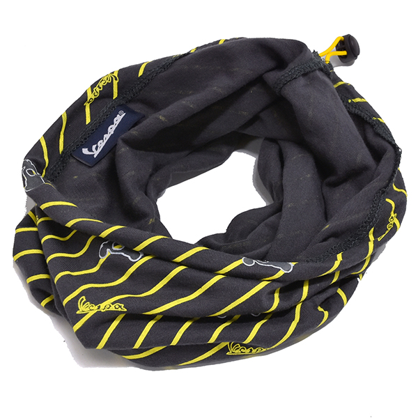 Vespa Official Neck Warmer-GRAPHIC-/Yellow