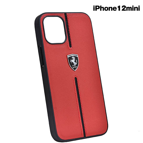 Ferrari純正iPhone12mini背面ケース(レッド)