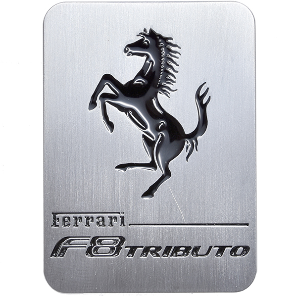 Ferrari Genuine F8 Tributo Engine Room Plate