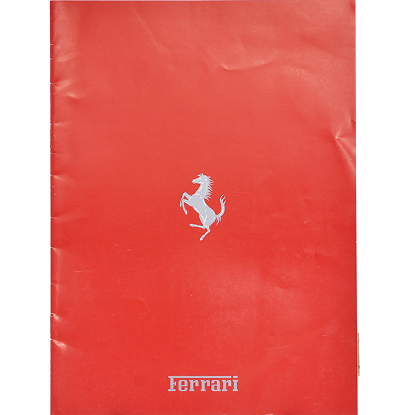 Ferrari Spec Date Catalog-1989-