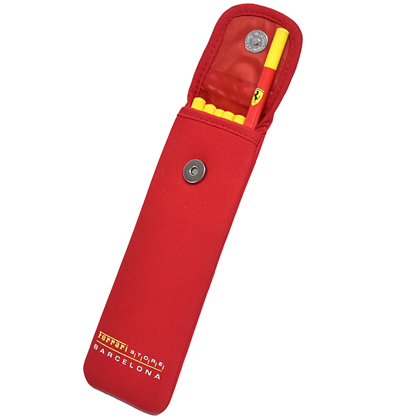 Ferrari STORE BARCELONA Pencile & Case Set