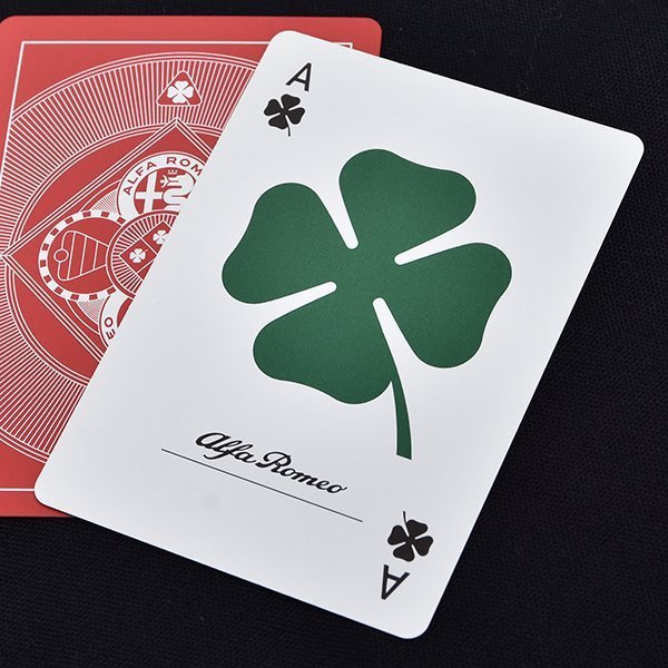 Alfa Romeo playing cards 