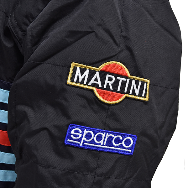 MARTINI RACING Official Bomber Jacket by Sparco(Black)