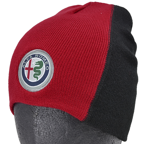 Alfa Romeo Bi Color Knitted Cap