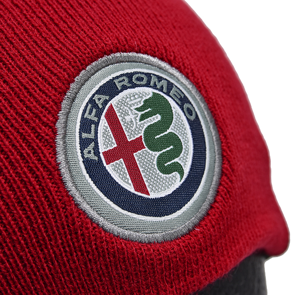 Alfa Romeo Bi Color Knitted Cap