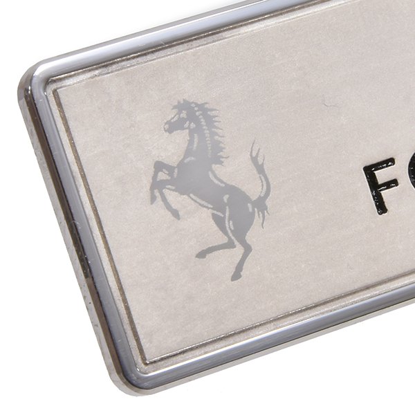 Ferrari 488PISTA Interior Plate -FORZA ITALIA-(Silver925)