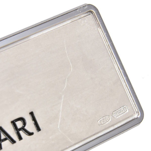Ferrari 488PISTA Interior Plate -FORZA ITALIA-(Silver925)
