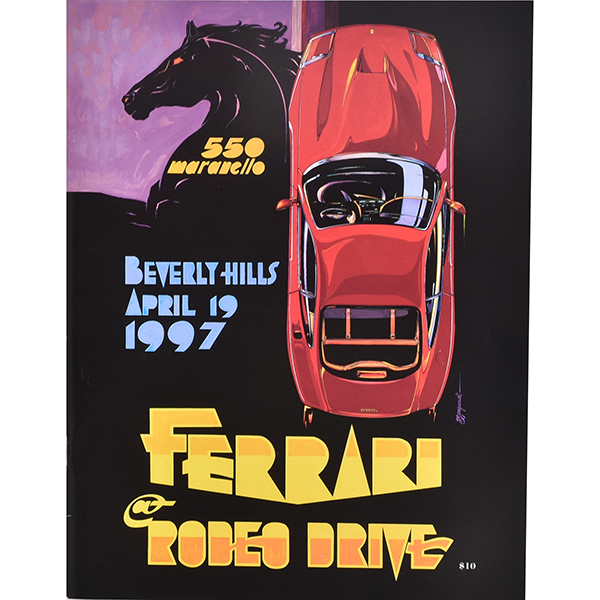 FERRARI at RODEO DRIVE -BEVERLY HILLS ALRIL 19 1997- パンフレット
