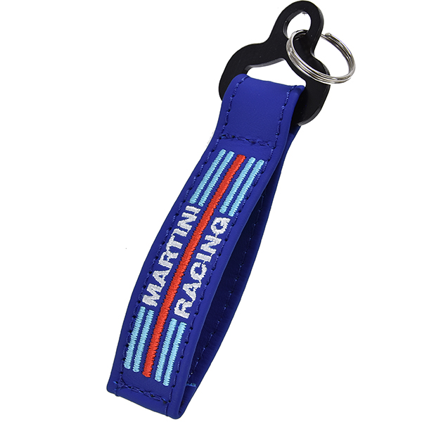 MARTINI RACING Official Leather Strap Keyring by Sparco