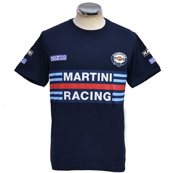 MARTINI RACING Official T-shirts(Navy) by Sparco