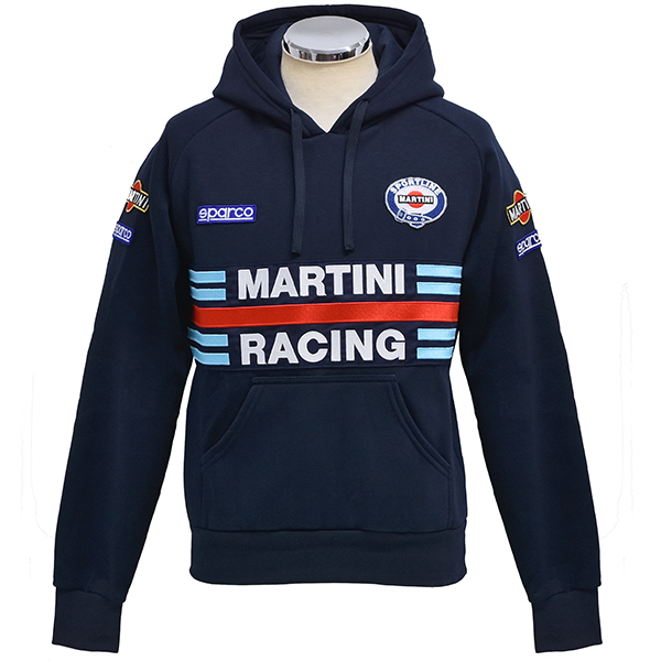 MARTINI RACING Official Hooded Felpa(Navy) by Sparco